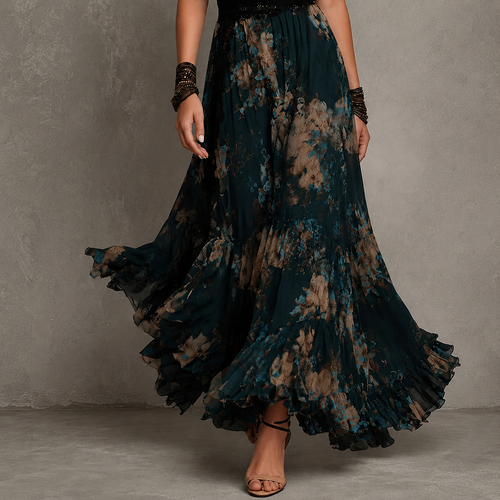 Amelia | Vestido largo floral