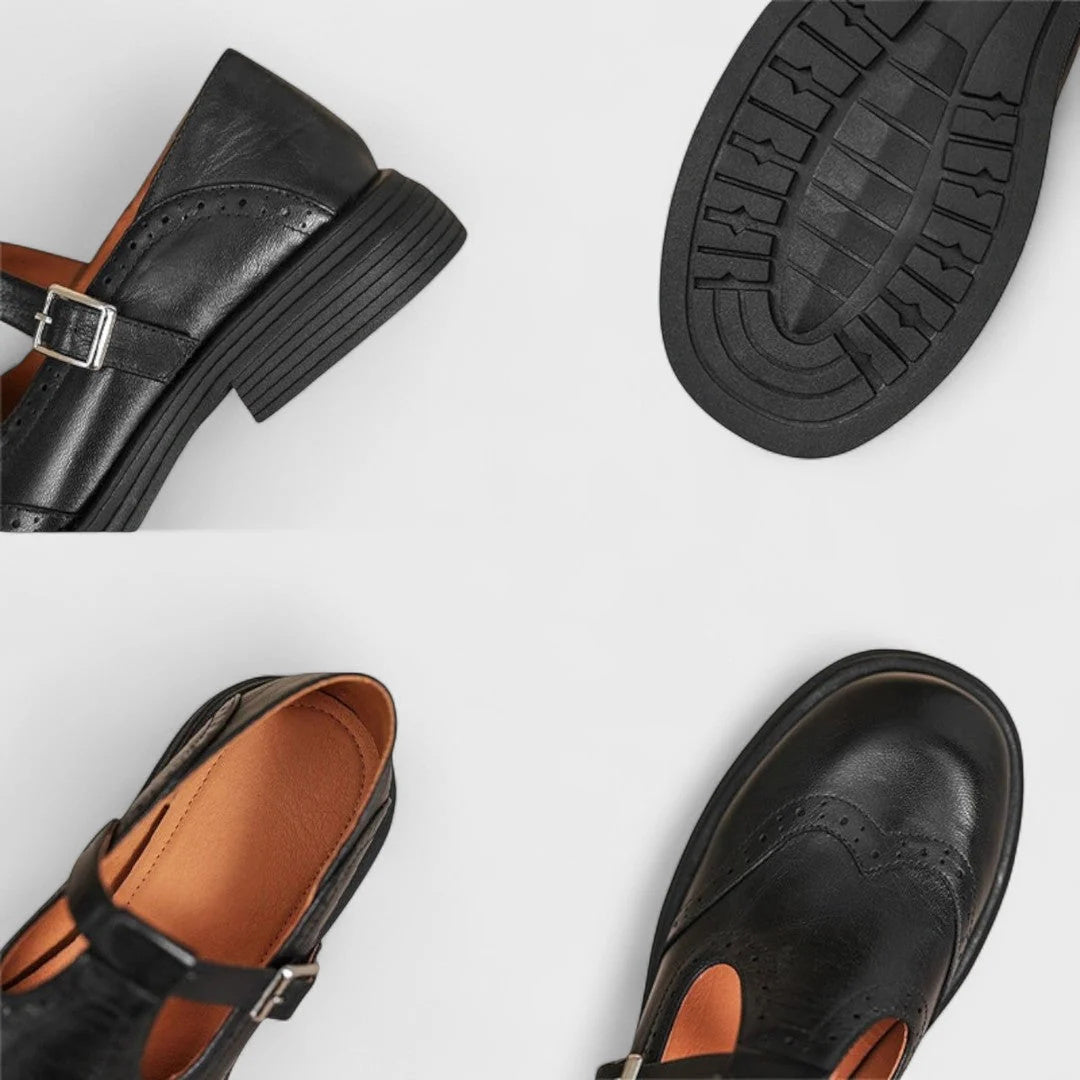 Paula | Zapatos planos con hebilla