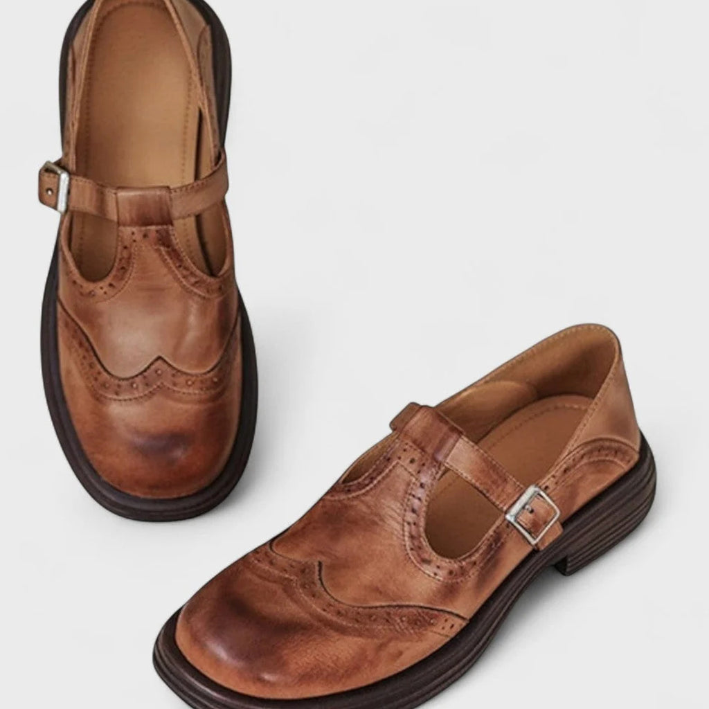 Paula | Zapatos planos con hebilla