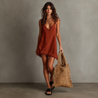 Claudia | Vestido mini con tirantes