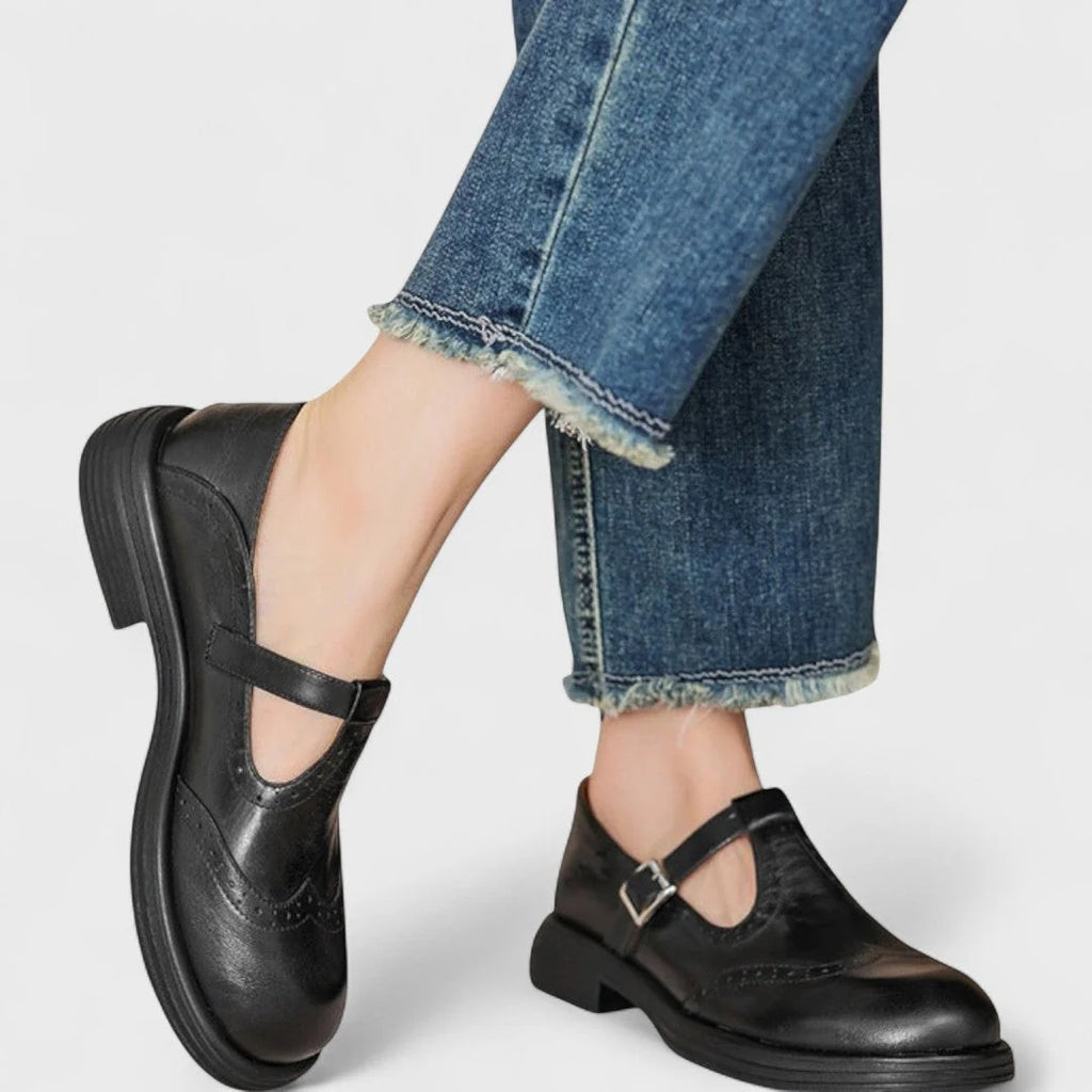 Paula | Zapatos planos con hebilla