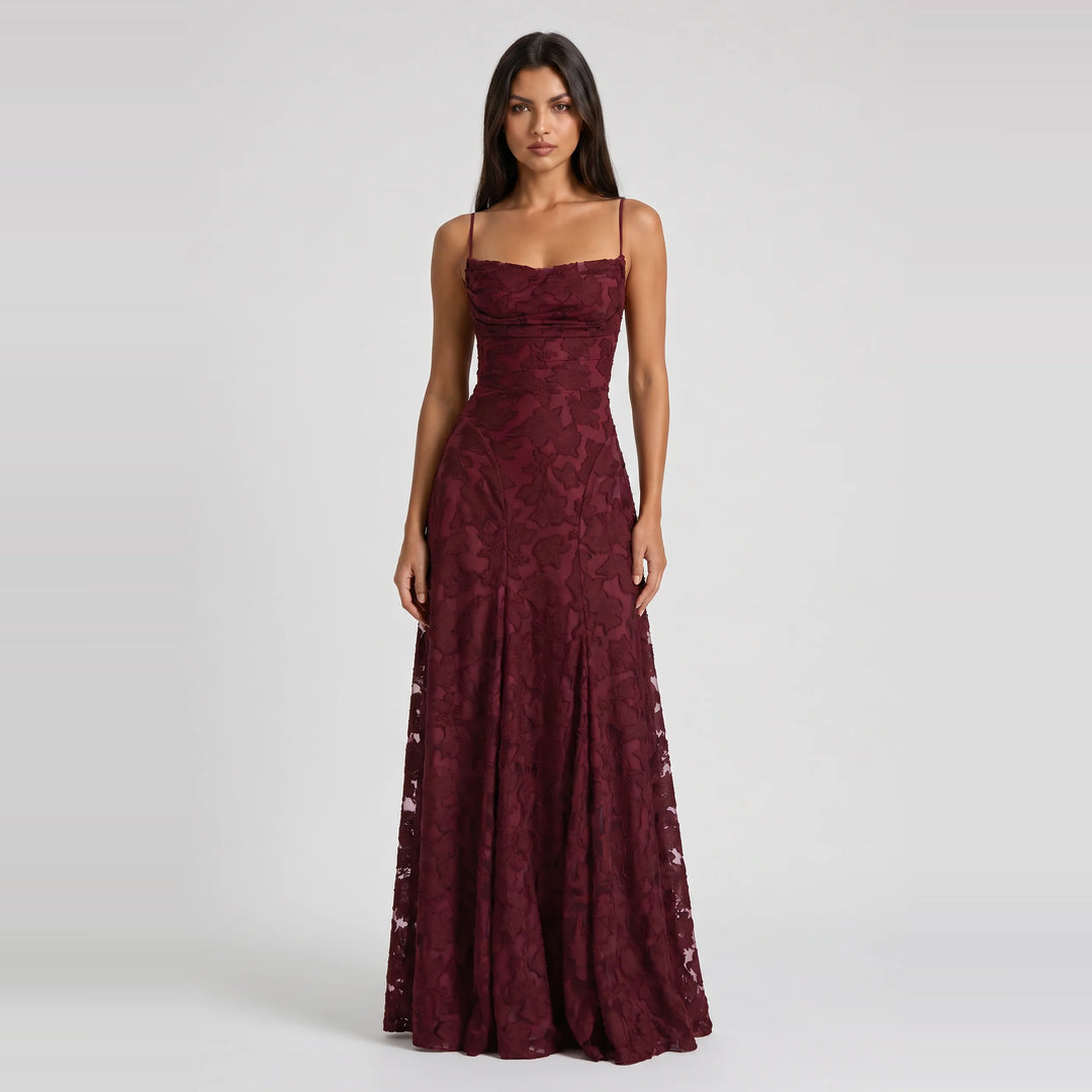 Serena | Vestido largo romántico