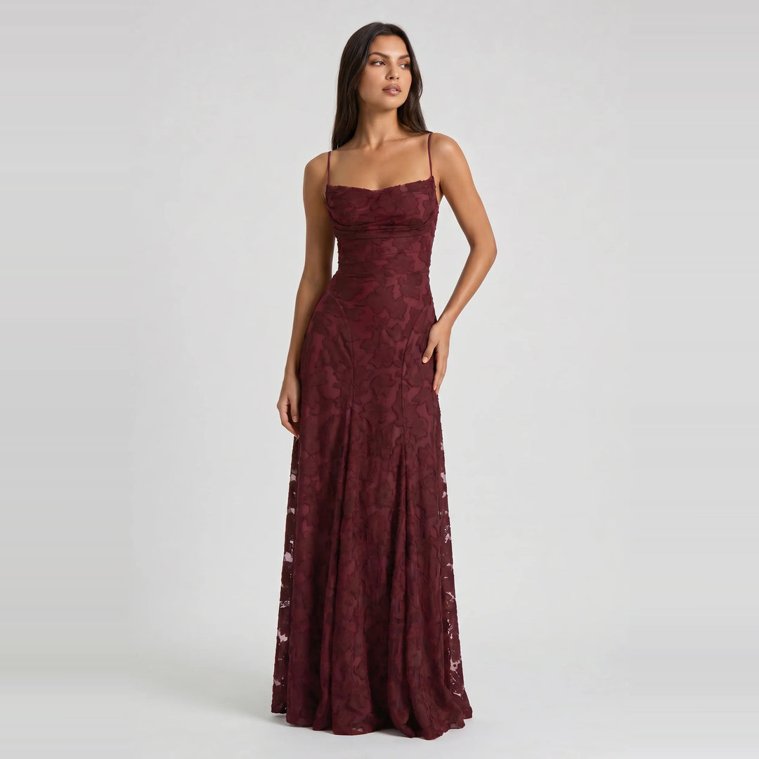 Serena | Vestido largo romántico