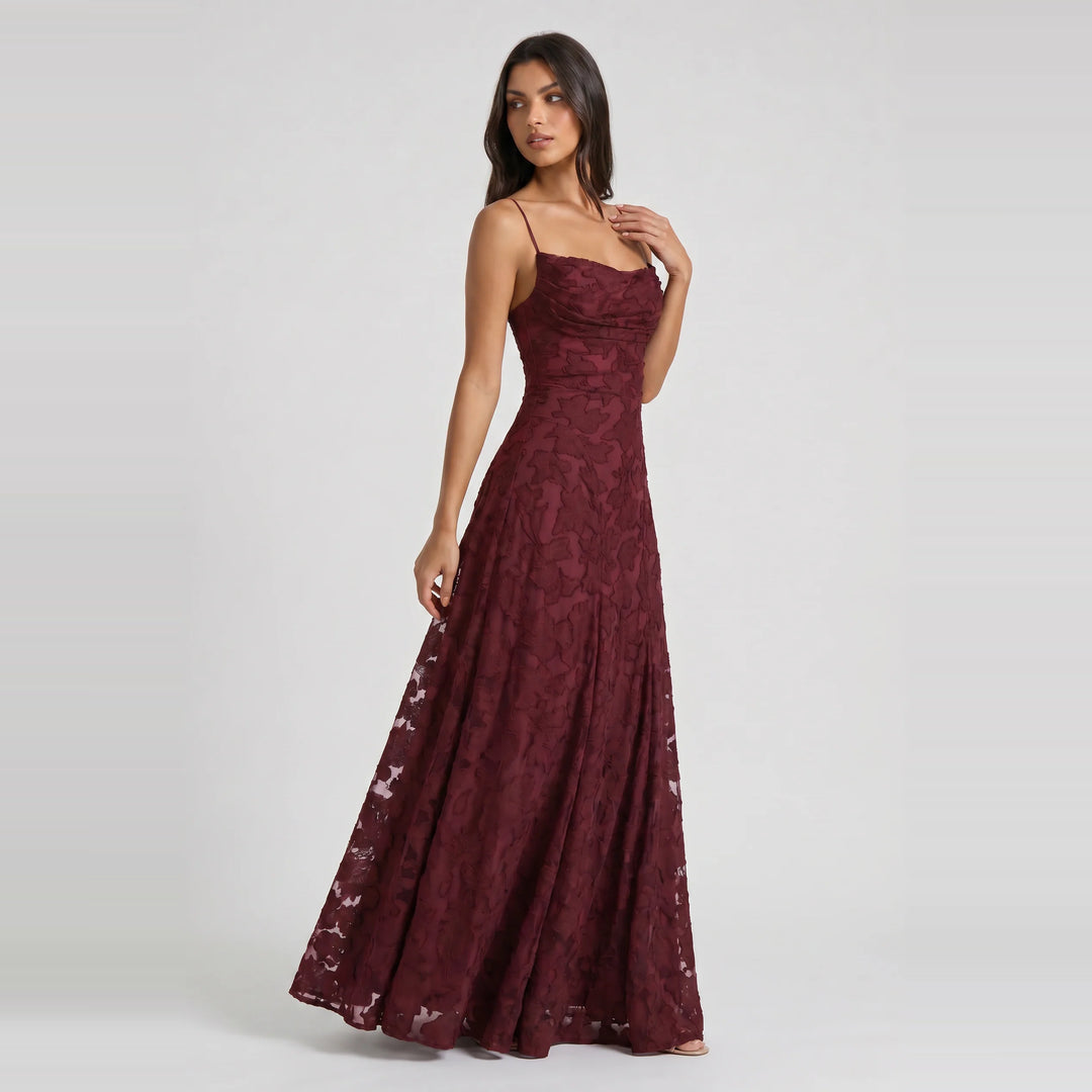 Serena | Vestido largo romántico