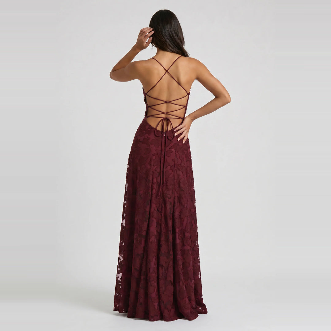 Serena | Vestido largo romántico