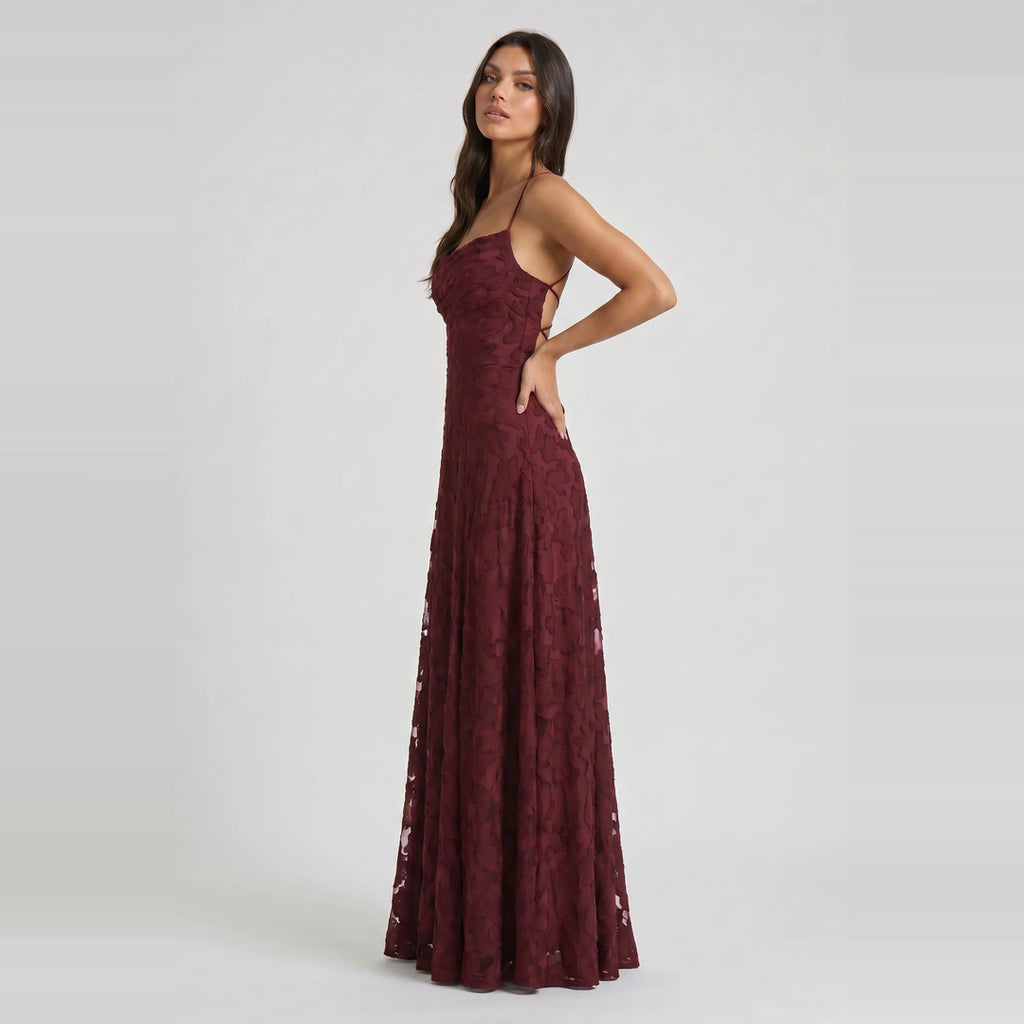 Serena | Vestido largo romántico