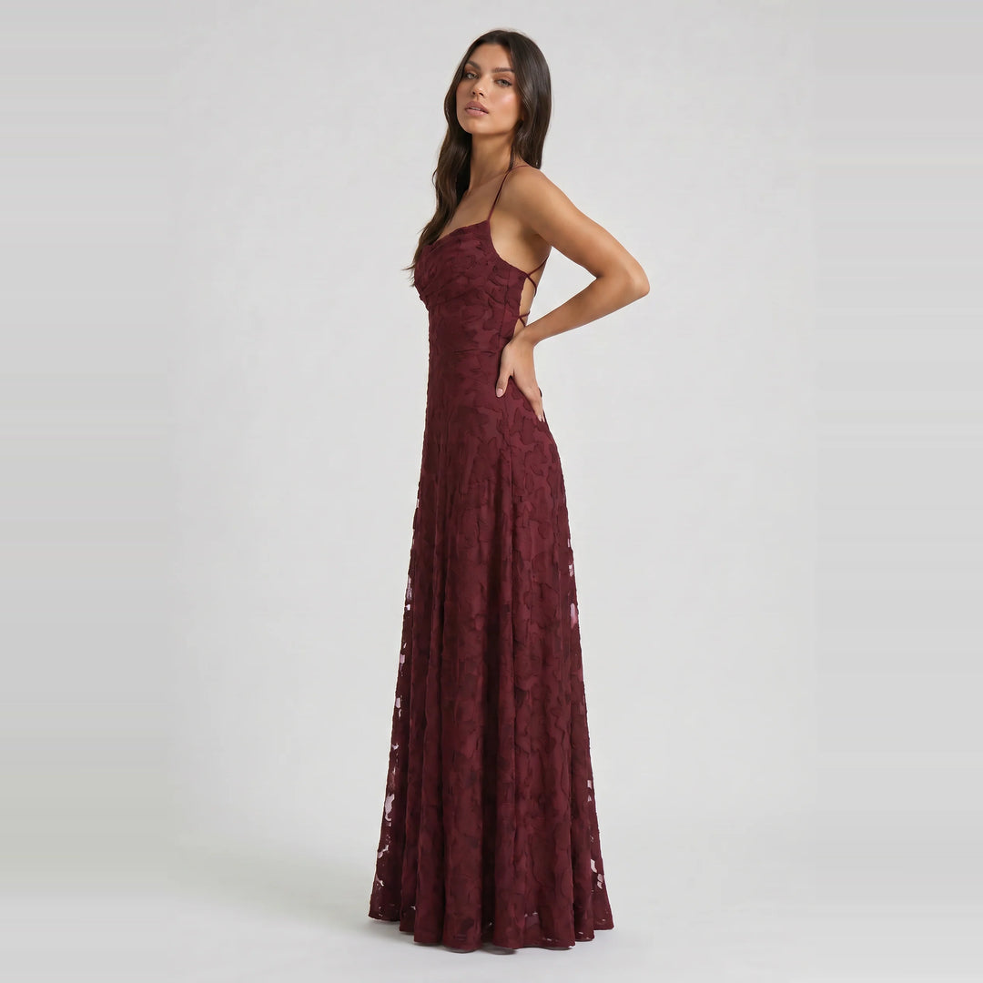 Serena | Vestido largo romántico