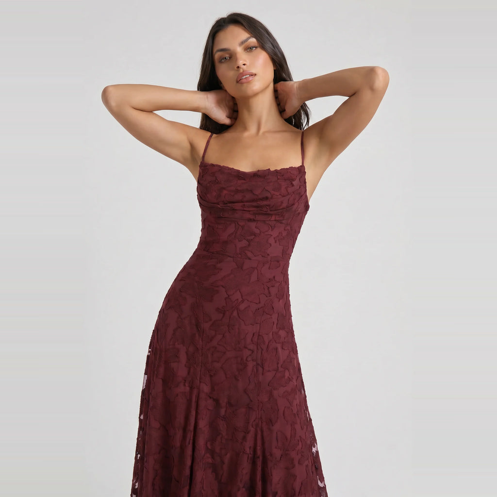 Serena | Vestido largo romántico