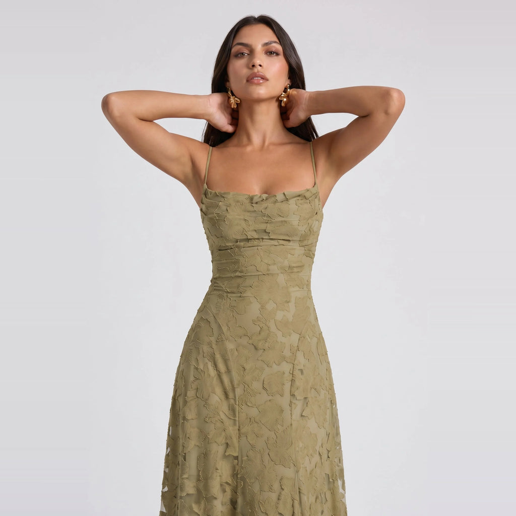 Serena | Vestido largo romántico
