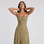 Serena | Vestido largo romántico