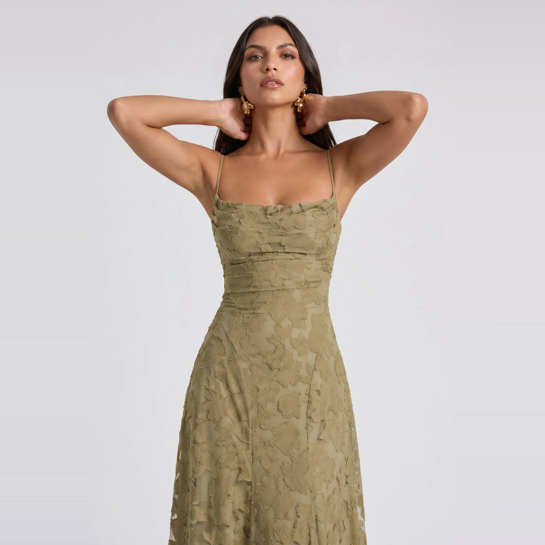 Serena | Vestido largo romántico