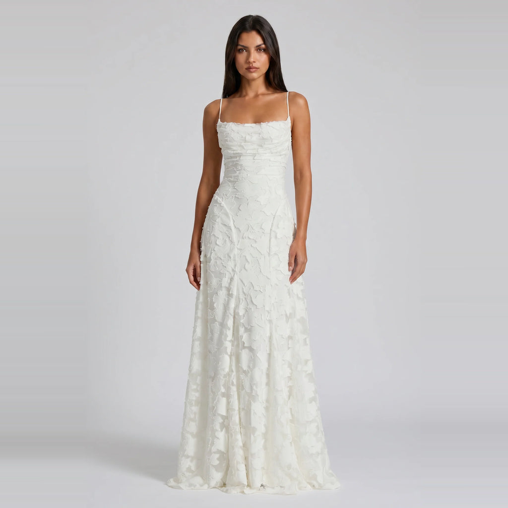 Serena | Vestido largo romántico