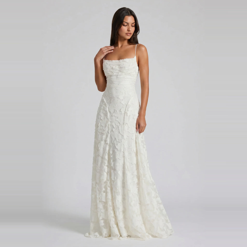 Serena | Vestido largo romántico