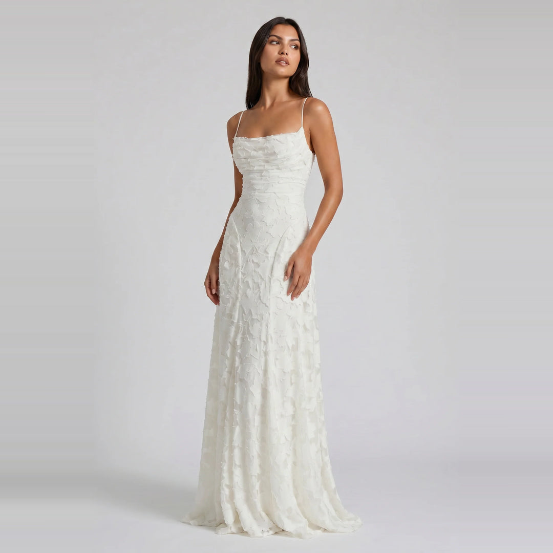 Serena | Vestido largo romántico