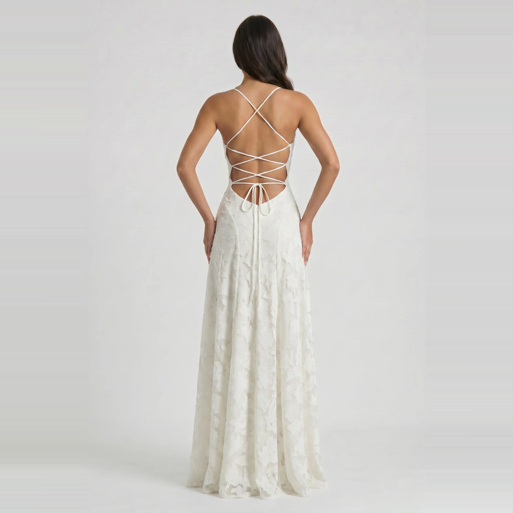 Serena | Vestido largo romántico