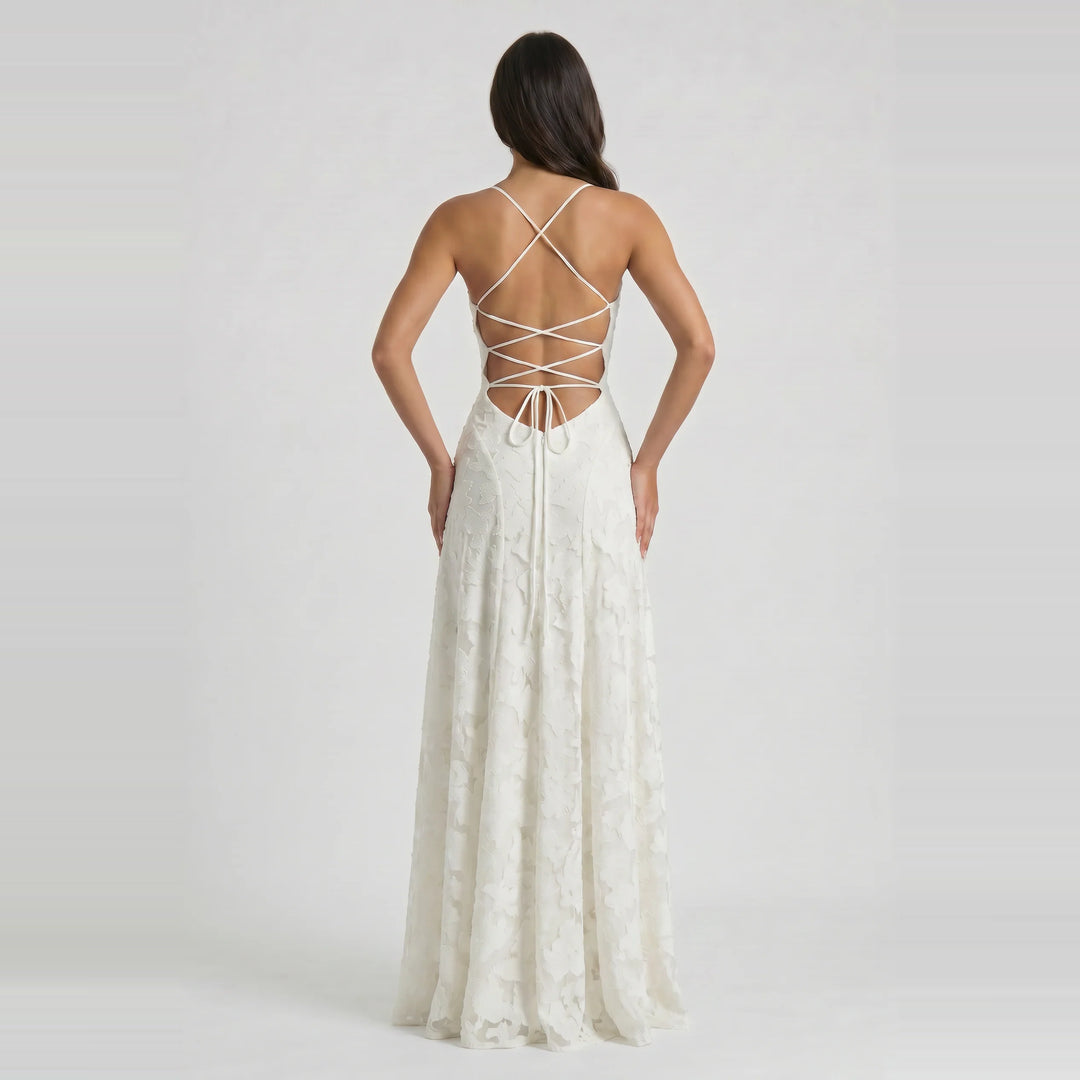 Serena | Vestido largo romántico