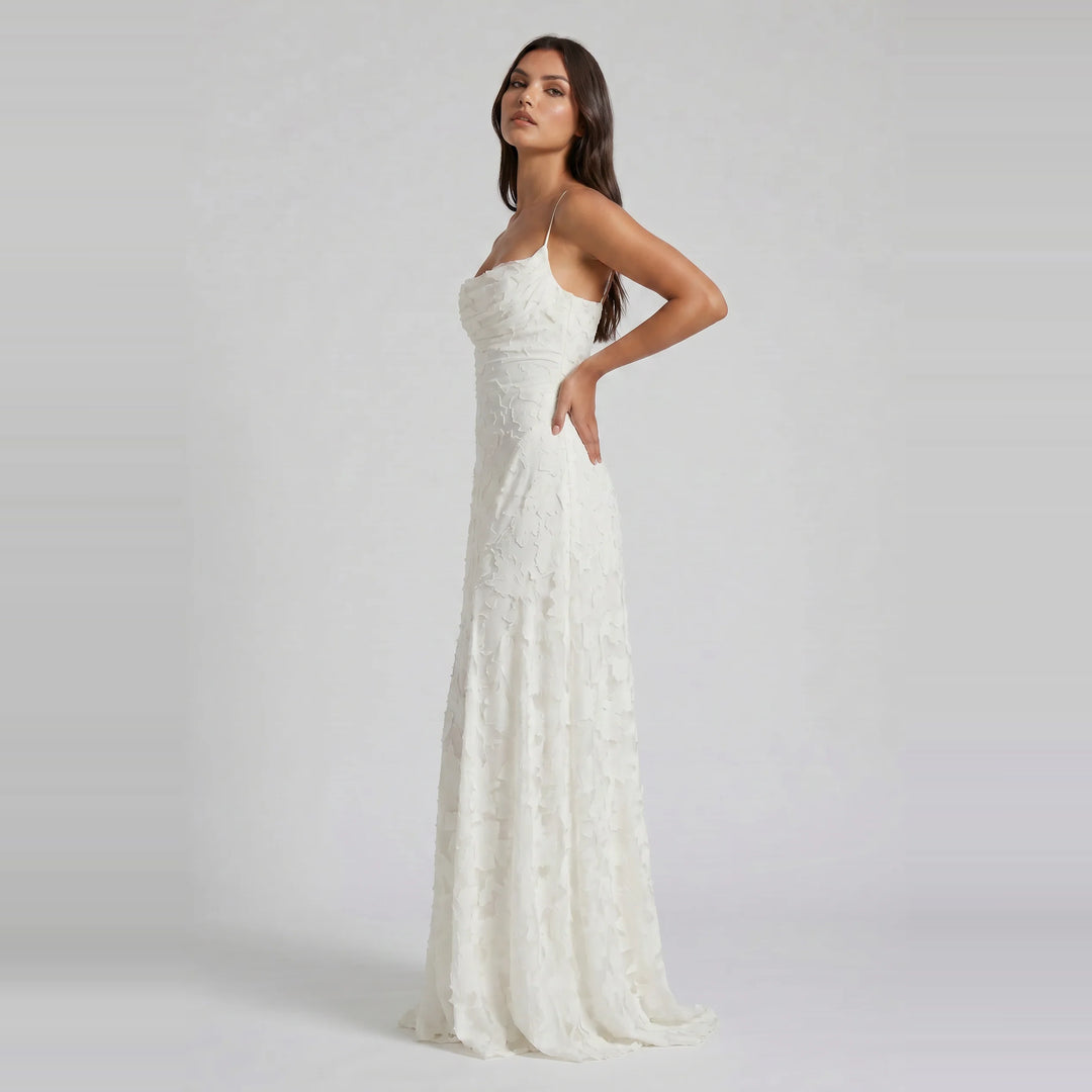 Serena | Vestido largo romántico