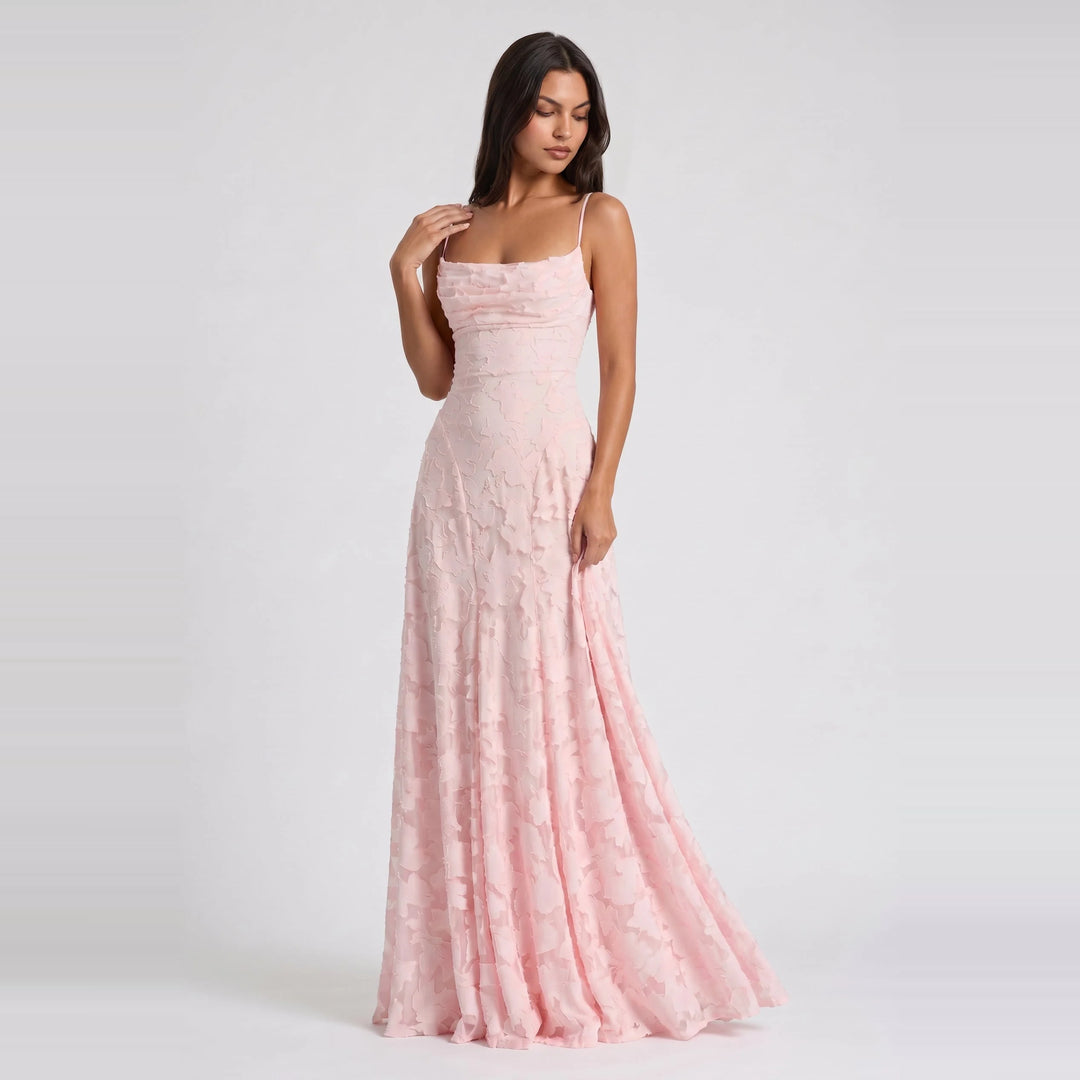 Serena | Vestido largo romántico