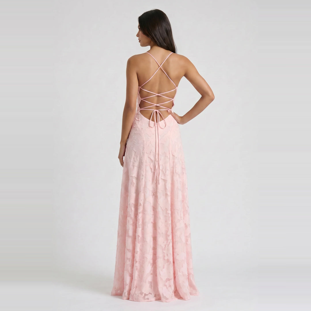 Serena | Vestido largo romántico