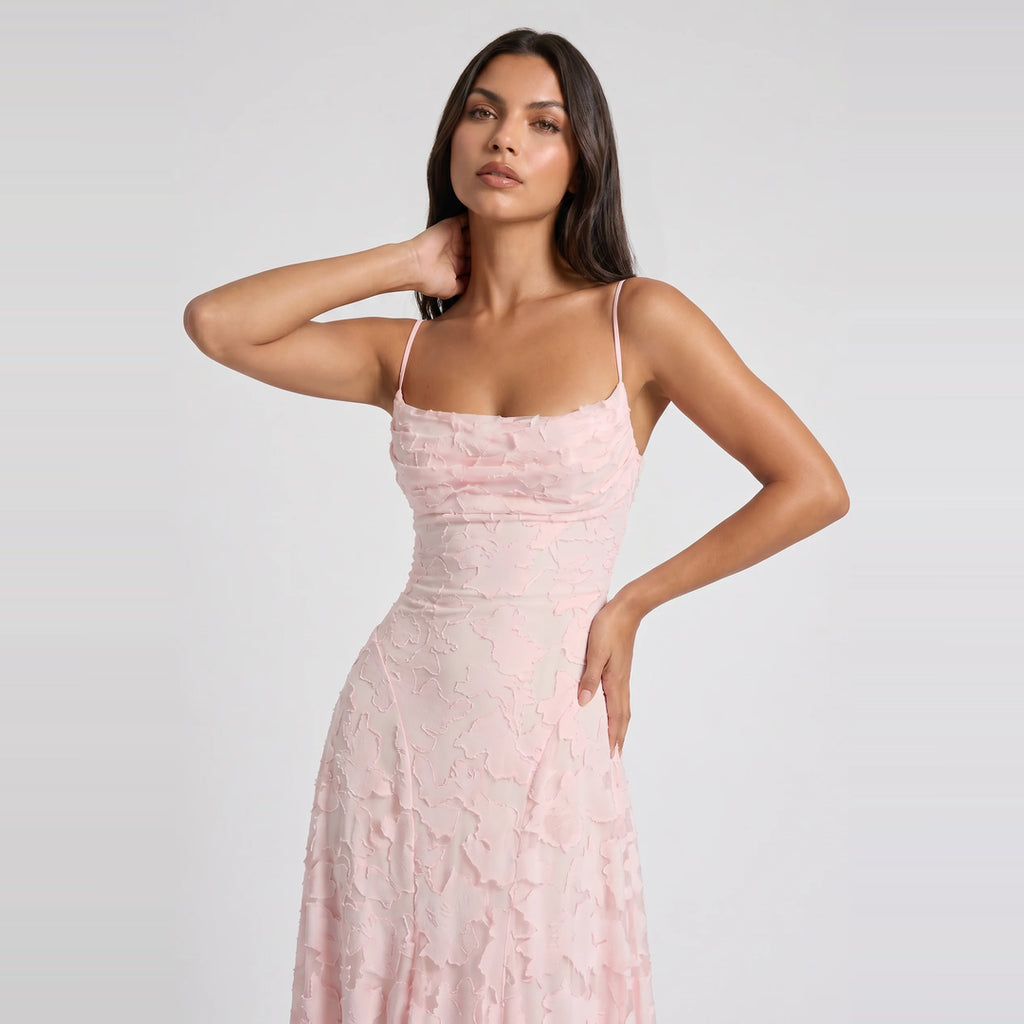 Serena | Vestido largo romántico