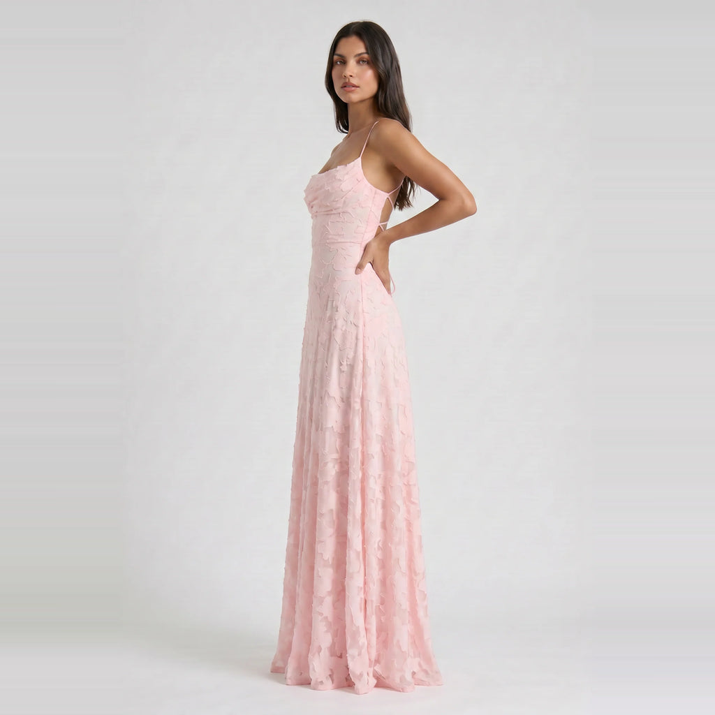 Serena | Vestido largo romántico