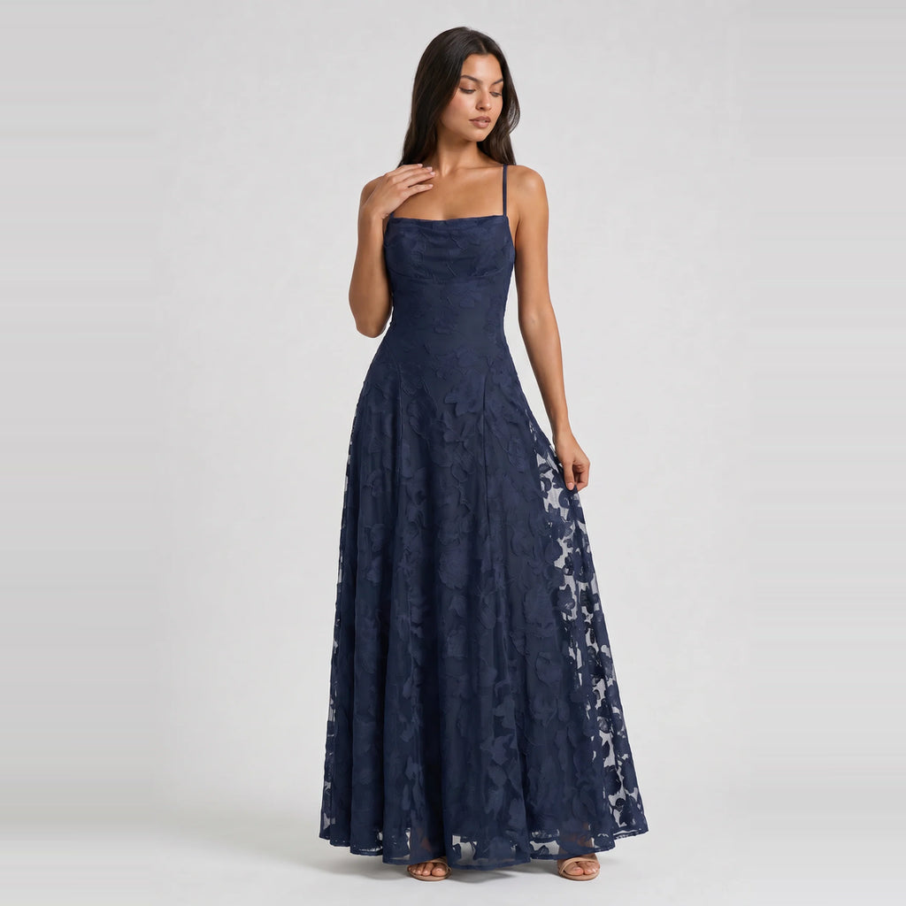 Serena | Vestido largo romántico