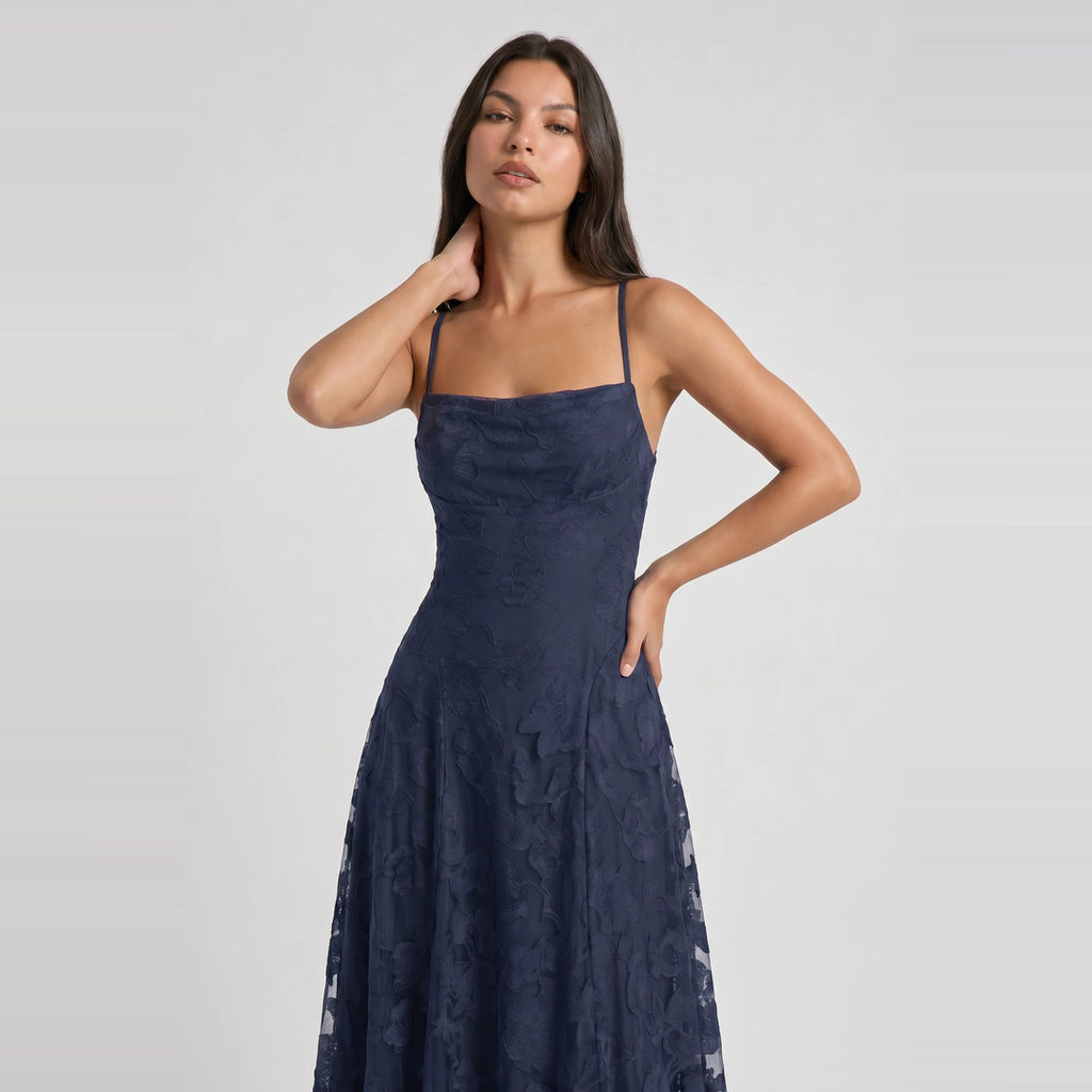 Serena | Vestido largo romántico