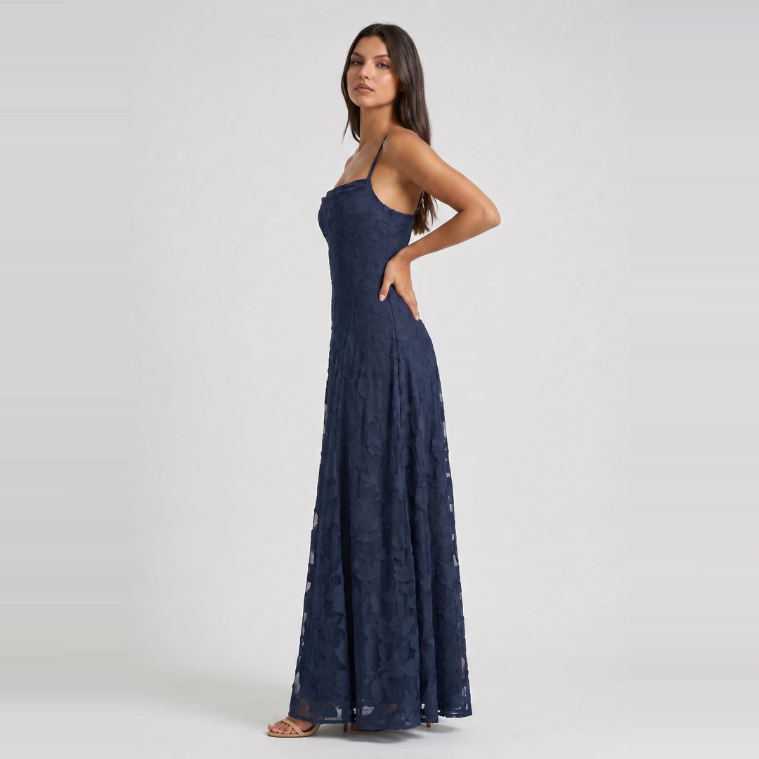 Serena | Vestido largo romántico
