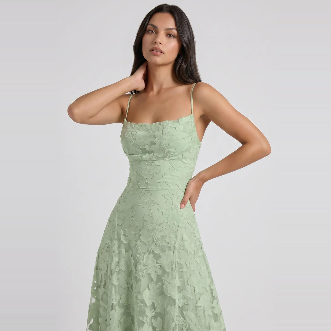 Serena | Vestido largo romántico