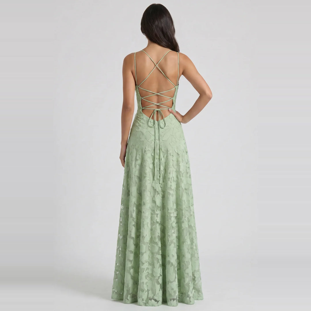 Serena | Vestido largo romántico