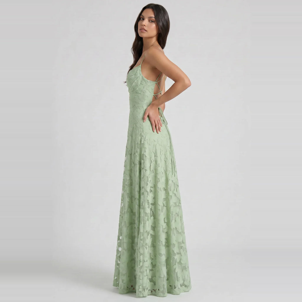Serena | Vestido largo romántico