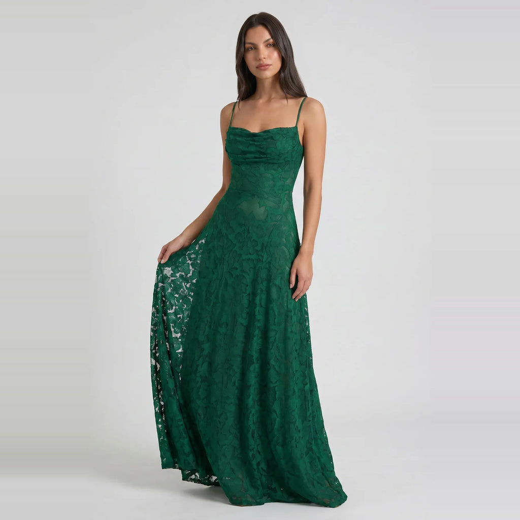 Serena | Vestido largo romántico