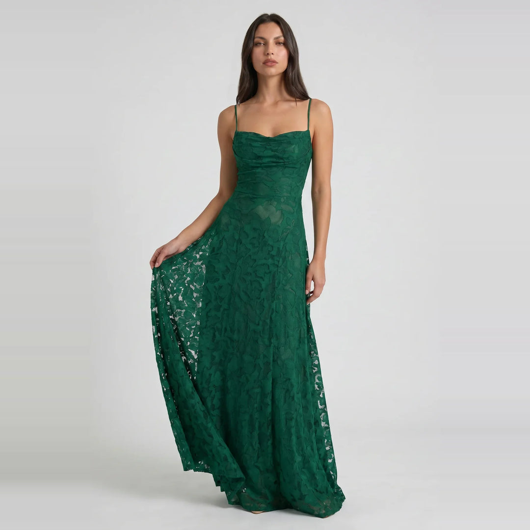 Serena | Vestido largo romántico