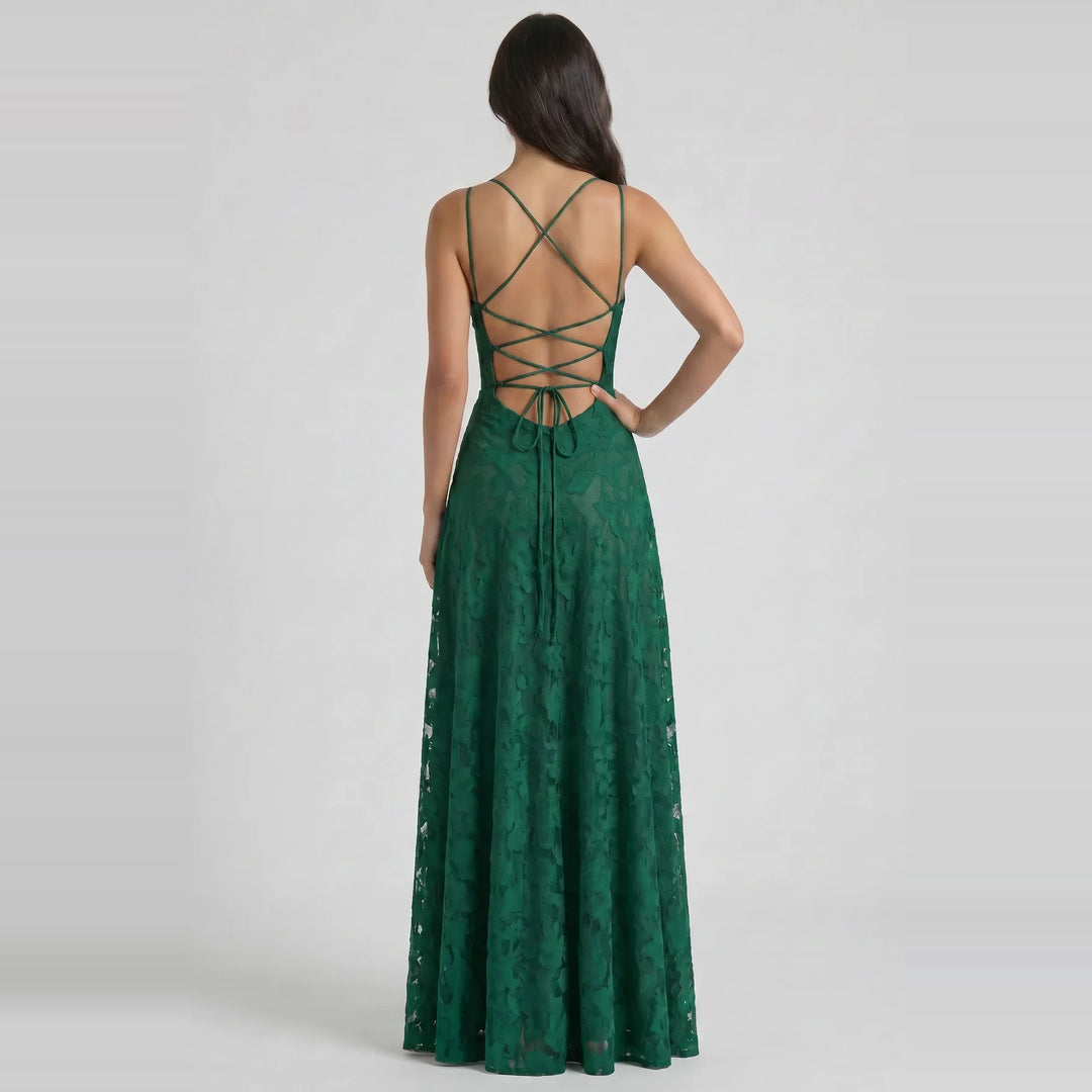 Serena | Vestido largo romántico