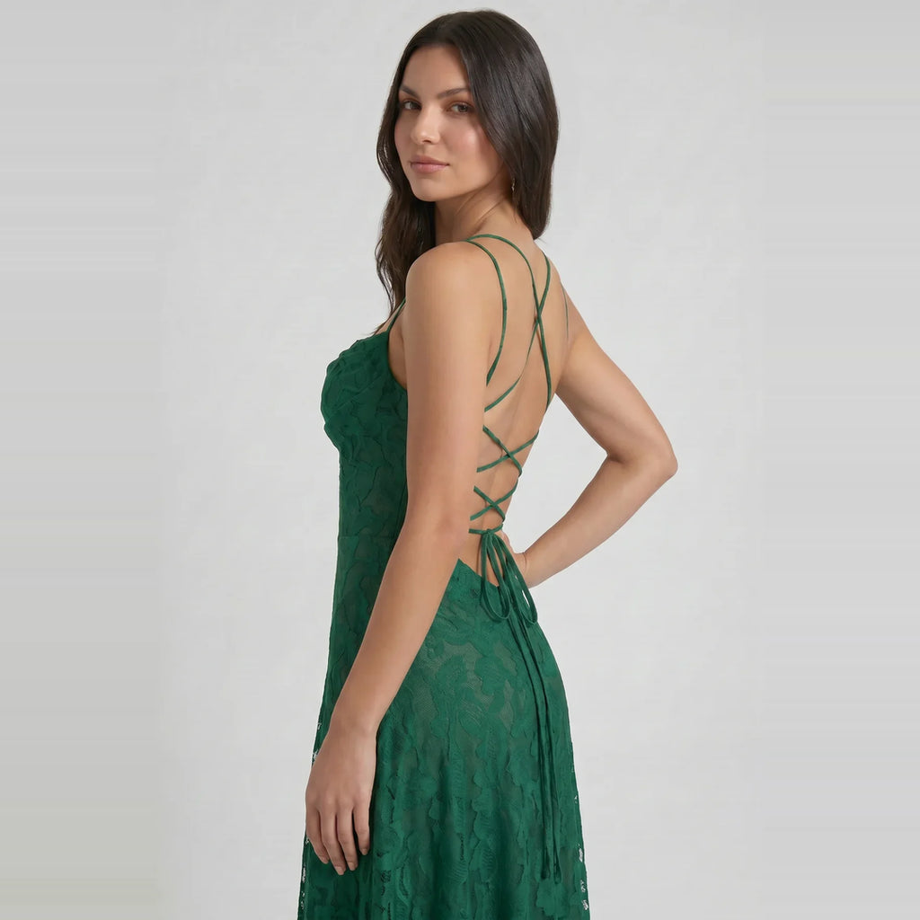 Serena | Vestido largo romántico