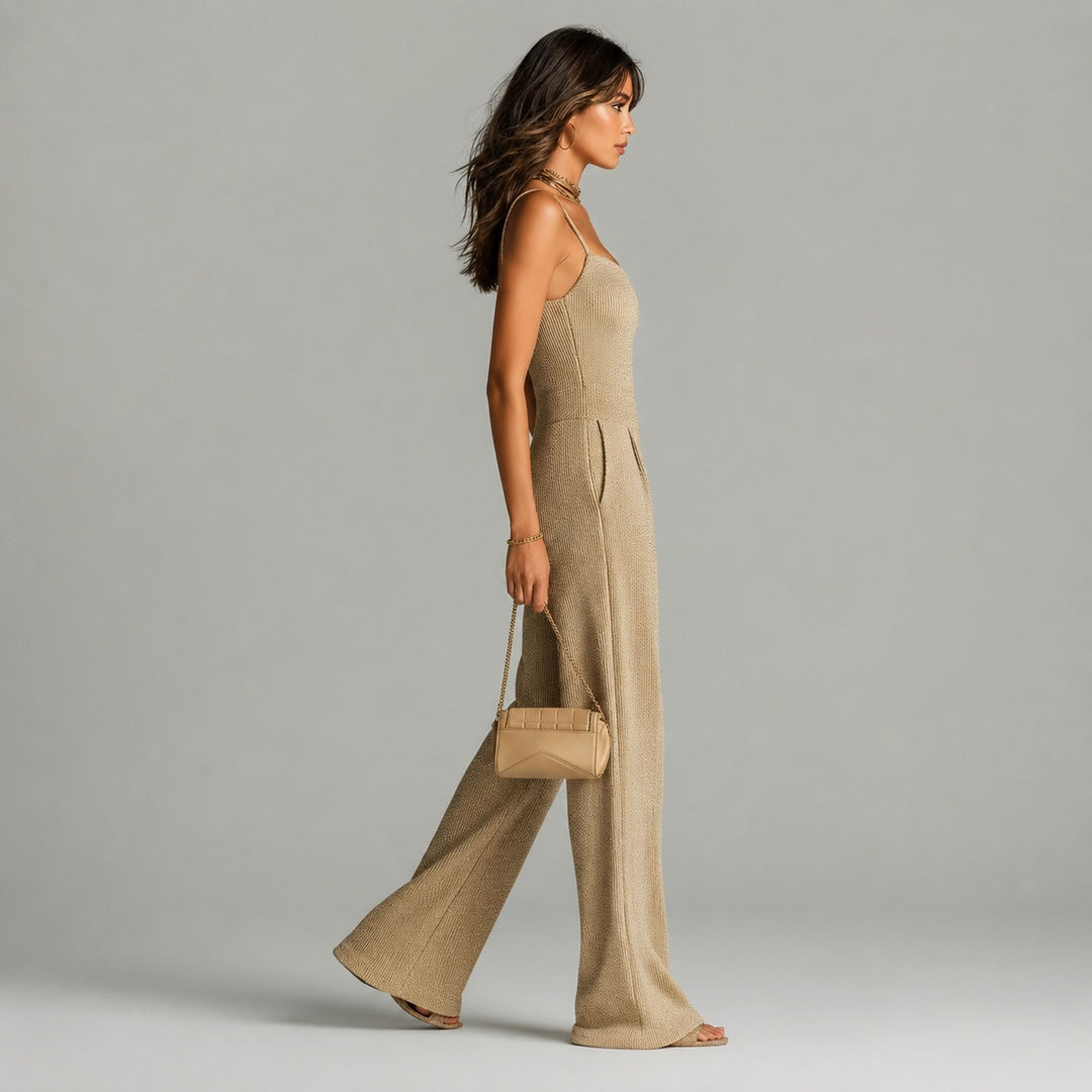 Nuria | Mono de pierna ancha