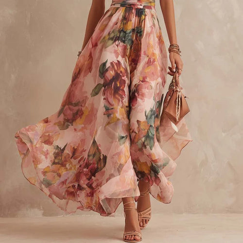 Alba · Vestido Floral Asimétrico