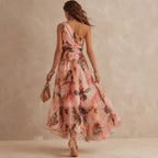 Alba · Vestido Floral Asimétrico