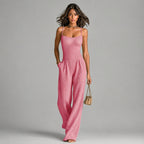 Nuria | Mono de pierna ancha